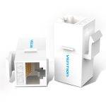 Vention NETWORK Keystone Jack CAT6 UTP Coupler White IPGW0