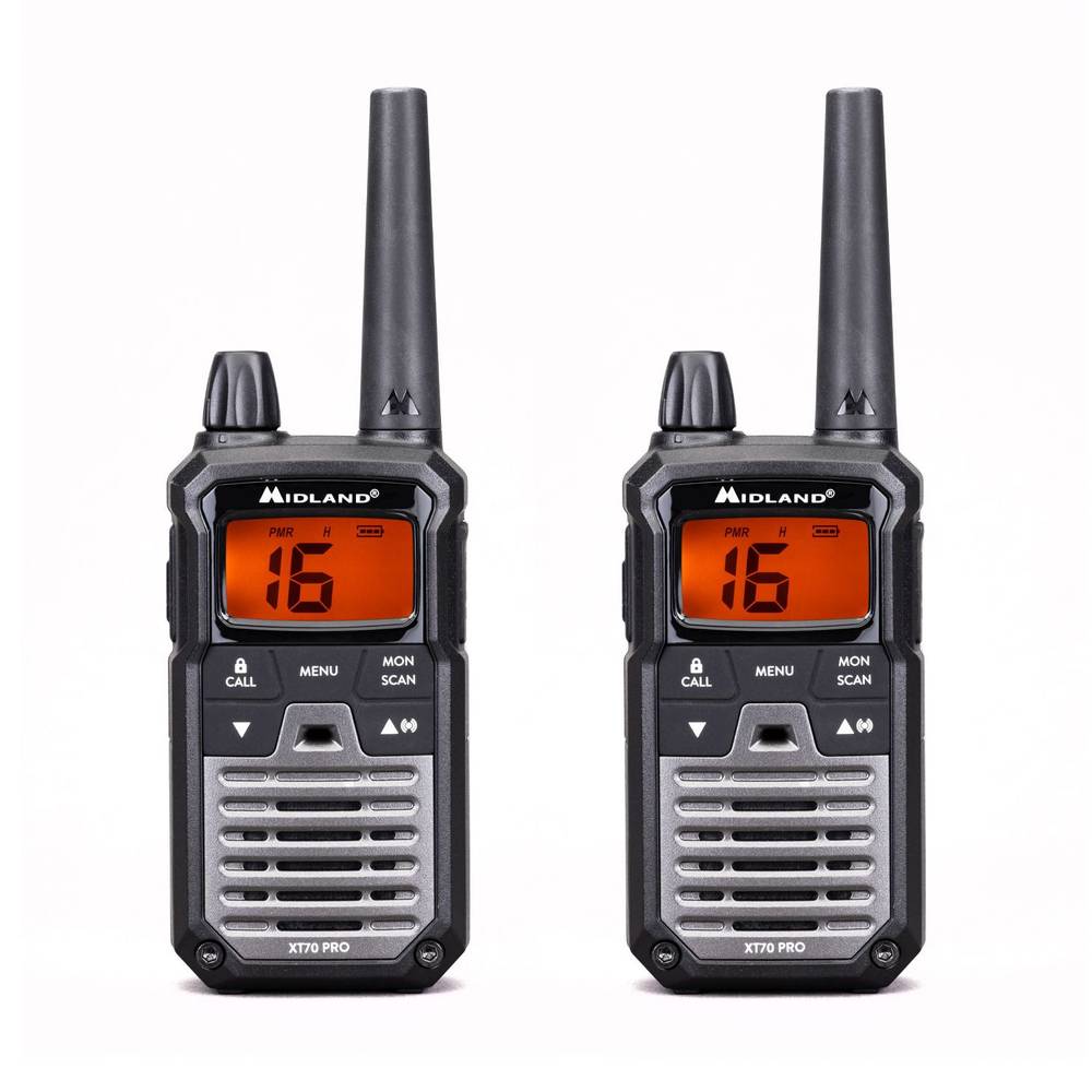 Midland Radio Walkie Talkies XT70 Pro (Pair)