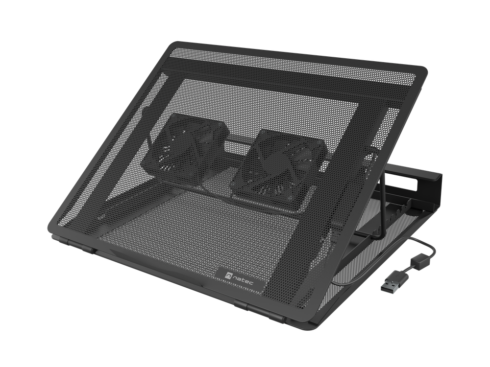 Natec Laptop Cooling Stand 12.1-17.3" with Adjsutable Fans TERN 2 PLUS