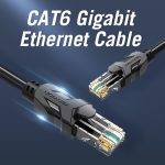 Vention NETWORK Cable CAT6 UTP Crystal Head 2.0m Black IBBBH - Image 2