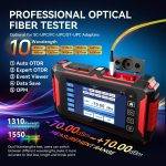 Noyafa Fiber & Network Tester with 150km OTDR, Full-protocol Network Analysis, PoE Testing, Ethernet Cable Verification, Multimeter NF-8607 - Image 3