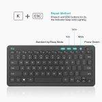Rii Keyboard & Mouse Wireless 2.4GHz Combo Compact Size RKM709 - Image 3