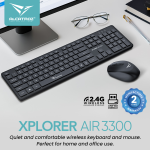 Alcatroz Keyboard & Mouse Wireless Xplorer AIR 3300 Black - Image 2