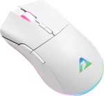 Armaggeddon Gaming Mouse Wired 12000CPI Silent , HUANO Switches FALCON V STEALTH White - Image 2