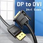 Vention DisplayPort to DVI-D Cable 24+1 2.0m HAFBH - Image 2