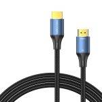 Vention HDMI Cable 2.1 8K60Hz Braided 2.0m Aluminium Blue ALGLH - Image 2