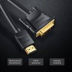 Vention HDMI Cable to DVI 24+1 BiDirection 1.5m ABFBG - Image 2