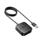 Vention IT HUB USB-A 3.0 3xA 1xC Desktop 0.5m Black CHZBD - Image 2