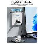 Vention NETWORK Keystone Jack CAT6 UTP 180 degrees White IRHW0 - Image 3