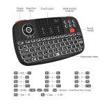 Rii Mini Keyboard Wireless 2.4GHz & Bluetooth with Touchpad, Scrollwheel, Media & L/R Keys i4 - Image 5