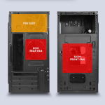 Alcatroz PC Case M-ATX AZZURA MILLENIA  MILLENIA ECO M300 with 250W PSU - Image 3