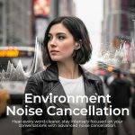 SonicGear Earphones Bluetooth ANC+Display EarPump Jewel Q3 Black - Image 3