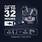 SonicGear Earphones Bluetooth & USB-C Dongle for PC EarPump XP2 Obsidian - Image 3