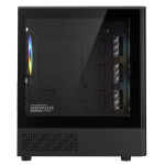 Armaggeddon Gaming Case M-ATX DEEPFREEZE DUPLEX 2 CHROMA Black (3x Chroma Fans) - Image 3