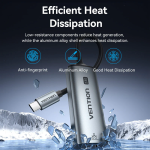 Vention Converter USB-C to 2.5 Gigabit Lan Aluminium Grey CFTHB - Image 2