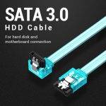 Vention IT Cable SATA 3.0 Cable 0.5M Blue KDDSD - Image 2