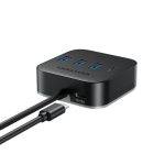 Vention IT HUB USB-A 3.0 3xA 1xC Desktop 0.5m Black CHZBD - Image 3