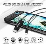 Unitek Converter USB-C to HDMI Cable 4K60Hz 2.0m + PD100W V1439A - Image 4