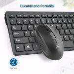 Rii Keyboard & Mouse Wireless 2.4GHz Combo Full Sized RK200 - Image 2