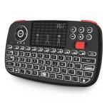 Rii Mini Keyboard Wireless 2.4GHz & Bluetooth with Touchpad, Scrollwheel, Media & L/R Keys i4 - Image 2