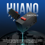 Armaggeddon Gaming Mouse Wired 12000CPI Silent , HUANO Switches FALCON V STEALTH White - Image 4