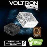 Armaggeddon Gaming Case M-ATX AQUARON NEMO Black (3x Chroma Fans & 250W 80+ PSU) - Image 6