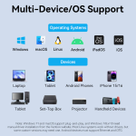 Vention Converter USB-C to 2.5 Gigabit Lan Aluminium Grey CFTHB - Image 4