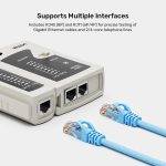 Unitek Network Tools Cablet Tester for RJ45/RJ11 OT140AGY01 - Image 4