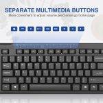 Rii Keyboard Wired Ultra-Slim Silent Full Sized RK907 - Image 4