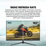 Armaggeddon Gaming Monitor 32'' Slim Frame 2K IPS 180Hz 1ms PXP32Pro Black - Image 5