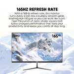 Armaggeddon Gaming Monitor 24'' Slim Frame FHD IPS 165Hz 1ms PXP24G Black - Image 5