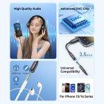 Vention AUDIO CONVERTER  Female Adaptor 0.1m BIIBA - Image 4