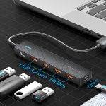 Vention IT HUB USB-A 3.2 4xA + USB-C Power Port CHOBB - Image 5