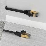 Unitek Network Patch Cable CAT7 Flat SSTP CU Black 2.0m C1897BK-2M - Image 5