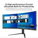 Armaggeddon Gaming Monitor 34'' Curved 1800R 3.5K 180Hz 1ms XC34UWQHD Super 180 Black - Image 6
