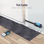 Vention IT Cable USB-A 3.0 M-F Extension Flat 2.0m Black VAS-A13-B200 - Image 6