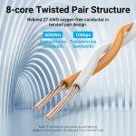 Vention NETWORK Cable CAT6A SFTP 30.0m Grey IBHHT - Image 5