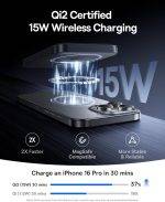 Baseus Powerbank Wireless 22.5W 10000mAh Qi2 EnerFill FM12 Black - Image 3