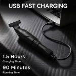 Enchen Hair Clipper Alien Pro 2 USB-C 800mAh Black - Image 3