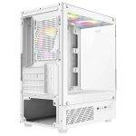 Armaggeddon Gaming Case M-ATX AQUARON DUPLEX 2 CHROMA White (3x Chroma Fans) - Image 5