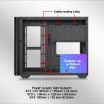 Armaggeddon Gaming Case ATX AQUARON X-Curve GiGa 10 E X10 With 10x ARGB Fans Black - Image 6
