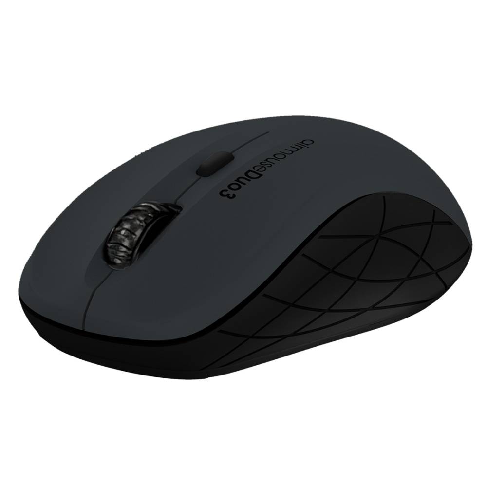 Alcatroz Mouse Wireless & Bluetooth Silent AIRMOUSE DUO 3 Black
