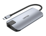 Unitek D1028A Type-C Hub 2x USB3.2 HDMI/Gb/PD100W - Image 3