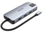Unitek D1028A Type-C Hub 2x USB3.2 HDMI/Gb/PD100W