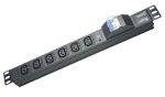 NETPRO PDU 6-Way 1U with Circuit Breaker 10A NP-CPDU6I-CB IEC - Image 2