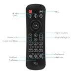 Rii Remote Control with Wireless Keyboard 2.4GHz, AirMouse & Microphone MX6 - Image 2