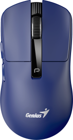 Genius Mouse Wireless+BT Rechargeable & Lightweight 3200dpi NX-8280S Blue