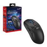 Genius Gaming Mouse Wireless+BT Rechargable & Lightweight RGB 4800DPI Scorpion M8300 Black - Image 6