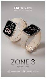 HiFuture Fashion SmartWatch ZONE3 Pink/Gold - Image 3
