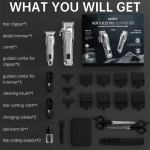 Enchen Hair Clipper Tesla 1&2 Clipper & Trimmer Set - Image 5